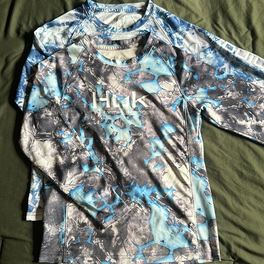 Huk YM performance fishing shirts!